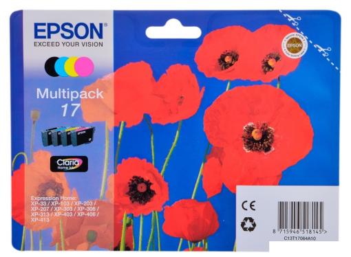 Картридж Epson Original T17064A10  Набор картриджей Expression Home XP