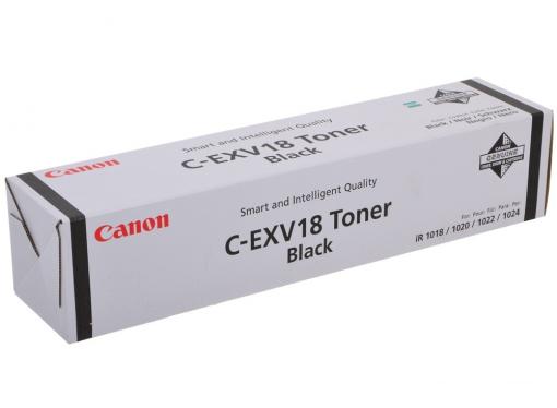 Тонер-картридж Canon C-EXV18 для IR1022. Чёрный. 8400 страниц.