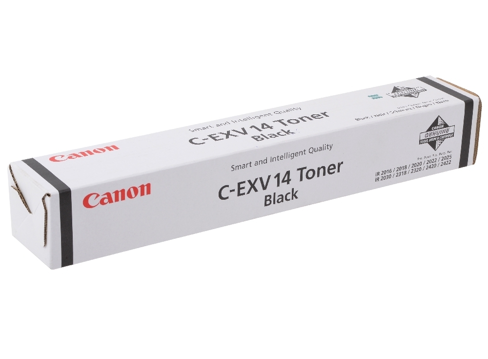 Тонер Canon C-EXV14 для iR2016/2020. 1 шт/уп. Чёрный. 8300 страниц.