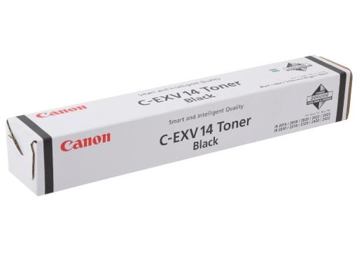 Тонер Canon C-EXV14 для iR2016/2020. 1 шт/уп. Чёрный. 8300 страниц.
