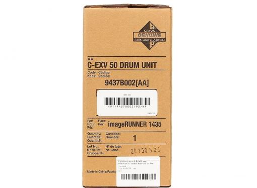 Барабан Canon C-EXV50 для IR1435/1435i/1435iF. Чёрный. 35 500 страниц.