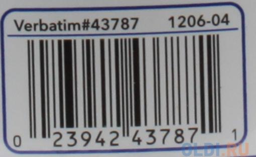 CD-R Verbatim 700Mb 52x 50шт Shrink 43787