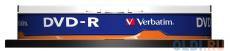 DVD-R Verbatim 4.7Gb 16х 10шт Cake Box