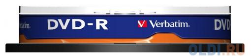 DVD-R Verbatim 4.7Gb 16х 10шт Cake Box