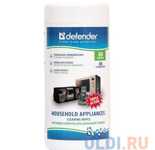 Чистящие салфетки для домашней техники Defender (80 шт) Eco CLN 30850