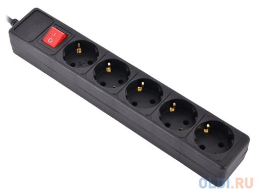 Сетевой фильтр SVEN Optima Base 1.8m черный