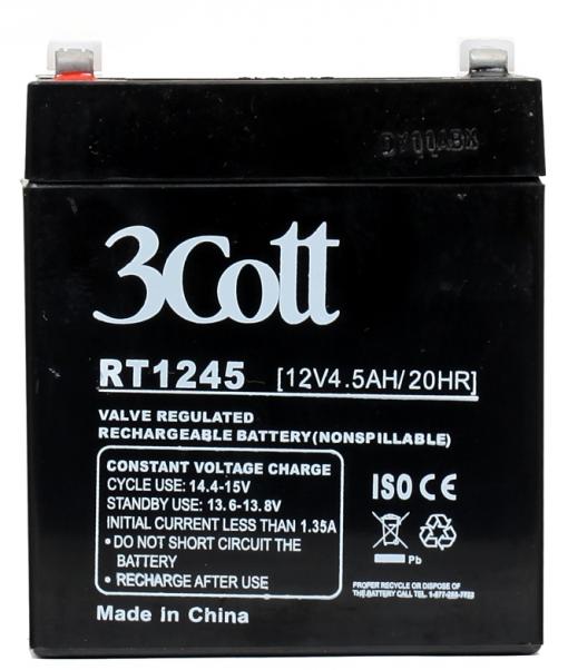 Аккумулятор 3Cott 12V4.5Ah
