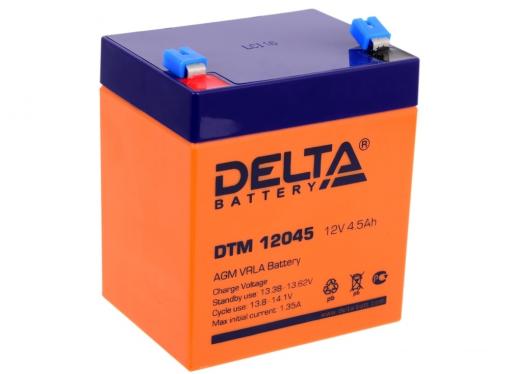 Аккумулятор Delta DTM 12045 12V4.5Ah