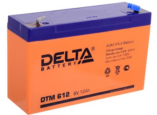 Аккумуляторная батарея DTM 612 Delta