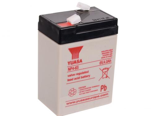 Батарея Yuasa NP4-6 6V/4Ah