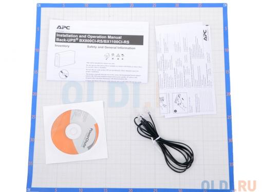 ИБП APC BX1100CI-RS Back-UPS 1100VA/660W (4 EURO)