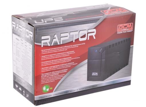 ИБП Powercom RPT-600A Raptor 600VA/360W AVR (3 IEC)