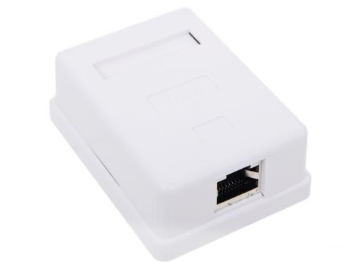 Розетка внешняя RJ-45 (FTP) 5E кат. , экранированная