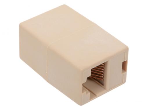 Модули RJ-45 - RJ-45 проходной, кат. 5e, Aopen ACT251 соединение 2-х патч кордов, ,10шт в пакете