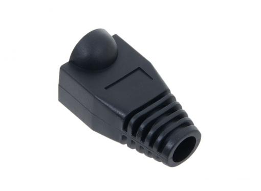 Колпачки пластиковые для вилки RJ-45, черный VCOM (VNA2204-BC) ,100шт в коробке