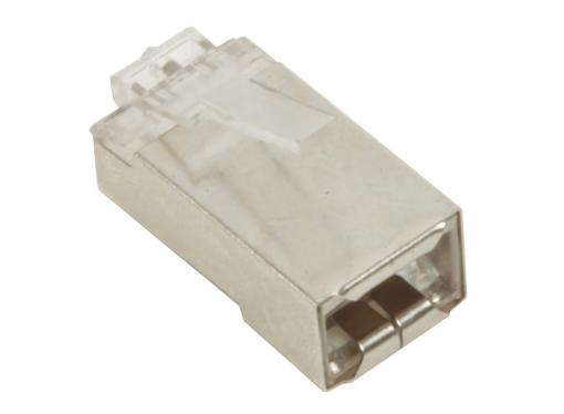 Коннекторы RJ-45 для FTP кабеля 5 кат. экранированный VCOM (VNA2230) 100 шт в пакете