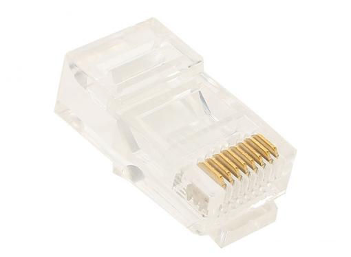 Коннекторы RJ-45 (8P8C) для UTP кабеля 5 кат. VCOM  (VNA2200-1/20) 20 шт в пакете