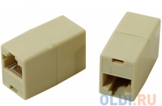 Модули RJ-45 - RJ-45 проходной, кат. 5e, VCOM (VTE7713 ), 10шт в пакете