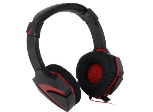 Гарнитура  A4Tech Bloody G500 черный/красный (2.2м) микрофон