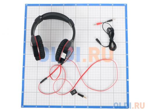 Гарнитура  A4Tech Bloody G500 черный/красный (2.2м) микрофон