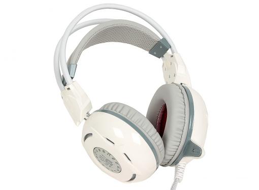 Гарнитура  A4Tech Bloody G300 white (2.2м)