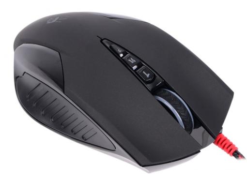 Набор игровой A4-Tech Bloody Наушники с микрофоном A4 G500 + Мышка V5 + Коврик B-072 черный/красный 2.2м мониторы (V5G5PB72)