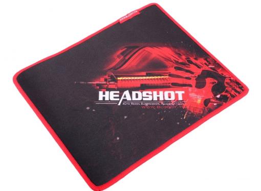 Набор игровой A4-Tech Bloody Наушники с микрофоном A4 G500 + Мышка V5 + Коврик B-072 черный/красный 2.2м мониторы (V5G5PB72)