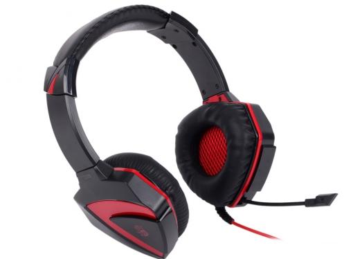 Набор игровой A4-Tech Bloody Наушники с микрофоном A4 G500 + Мышка V5 + Коврик B-072 черный/красный 2.2м мониторы (V5G5PB72)