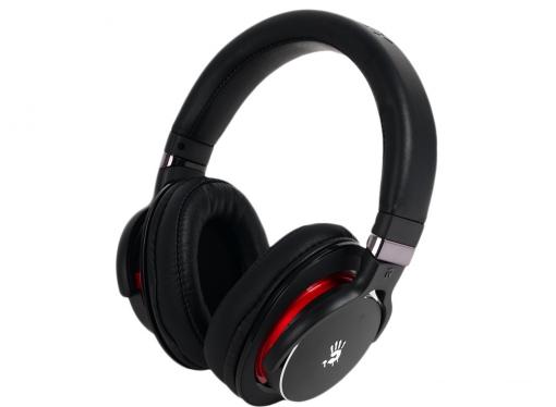 Гарнитура  A4Tech Bloody M550 Black Проводные / Полноразмерные с микрофоном / Черный / 10 Гц - 22 кГц / 103 дБ / Одностороннее / Mini-jack / 3.5 мм