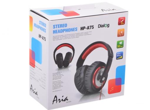 Наушники Dialog Aria HP-A75 Black-Red
