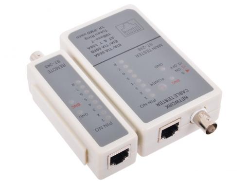 Тестер LAN Gembird NCT-1, для RJ-45, RG-58