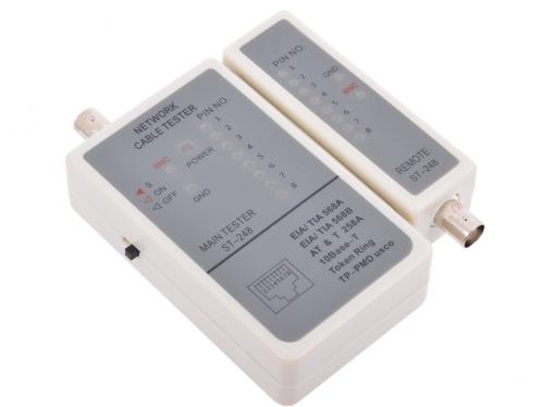 Тестер LAN Gembird NCT-1, для RJ-45, RG-58