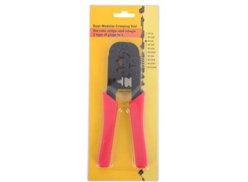 Клещи обжимные HT-568 (RJ-45, RJ-11, RJ-12(UTP)), 6P/8P