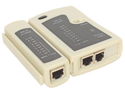 LAN тестер  XT-468 для RJ-45, RJ-12  (LY-CT005)