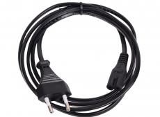 Кабель для аудио-видео техники IEC-320-C7--розетка 220V, 2-pin, 1,8м ,  медь, VCOM (CE023-1.8M)