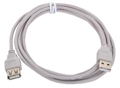 Кабель удлинитель USB 2.0 AM/AF Gembird/Cablexpert, 1.8м, пакет     CC-USB2-AMAF-6