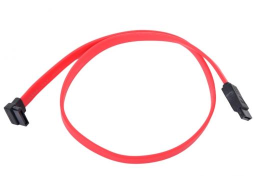 Кабель SATA Gembird (CC-SATA-DATA90) 50 см, угловой разъем, пакет (SATA I, SATA II, SATA III)