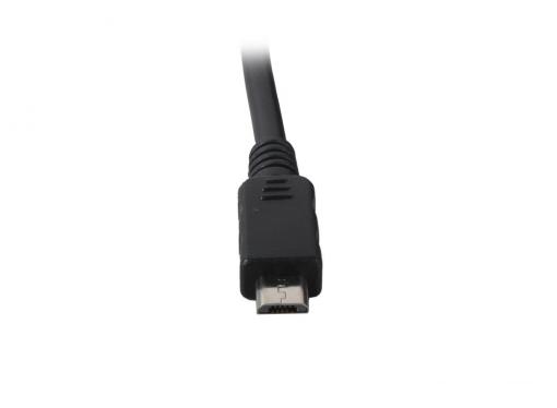 Кабель USB 2.0 AM/microB 5P (micro USB) 1.8м Pro Gembird, черный, пакет, CCP-mUSB2-AMBM-6