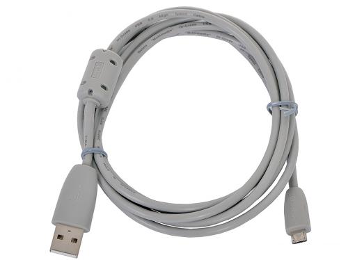 Кабель Belsis BW1431 microUSB 1.8м  AM/microBM, 1 кольцо