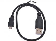 Кабель microUSB 0.3м ORIENT MU-203 AM/microBM, черный