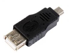 Переходник USB 2.0 AF/miniB 5P  VCOM {CA411}