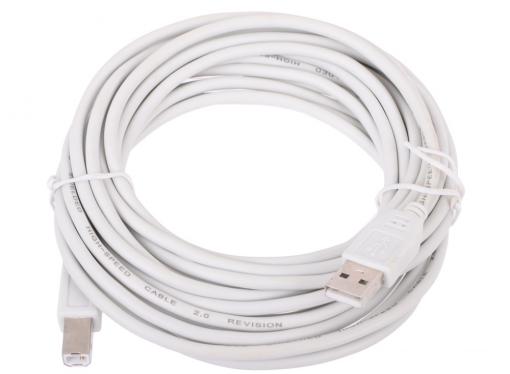 Кабель USB 2.0 AM/BM 5м Telecom