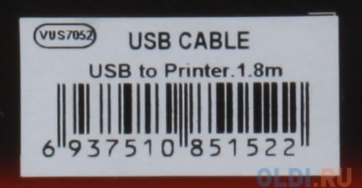 Кабель-адаптер USB AM - LPT (прямое подключение к LPT порту принтера) VCOM (VUS7052)