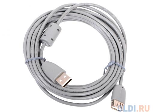 Кабель удлинитель USB 2.0 АM/AF 5.0м Belsis BW1405 c одним ф/фильтром