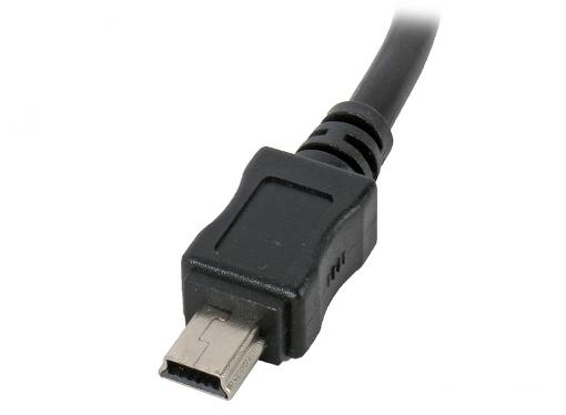 Кабель miniUSB 0.3м Gembird/Cablexpert CC-5PUSB2D-0.3M, мультиразъем USB, AM/miniB 5P, пакет