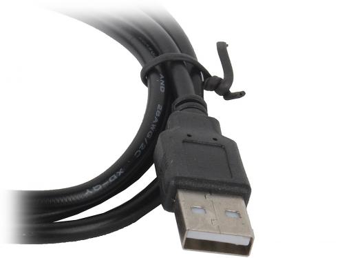Кабель-адаптер Orient ULB-225, USB AM to LPT DB25F (порт), кабель 0.85м, крепление гайки