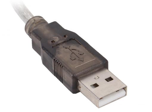 Кабель-адаптер USB AM - COM DB9M(RS232) Orient USS-101N18, 1.8м, крепление винты