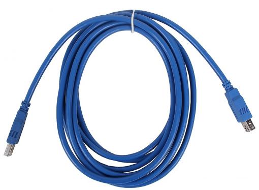 Кабель удлинительный VCOM USB3.0 Am-Af 3m (VUS7065-3M)