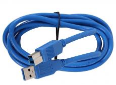 Кабель 3Cott USB 3.0 высшей категории 3C-USB3-603AMBM-1.8M, USB Type A/M на USB Type B/M, 1.8 м