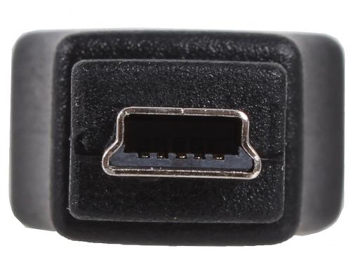 Переходник 3Cott 3C-USBAM-MINI-USB5PM-AD26, с USB A/M на Mini USB/M, черный